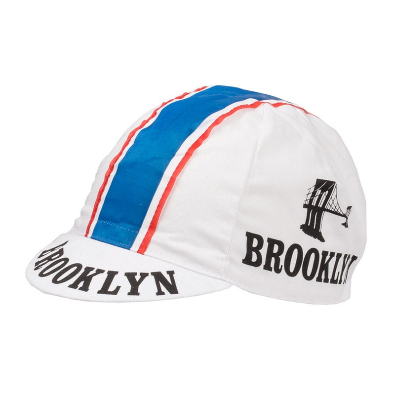 Brooklyn Cycling Cap - White