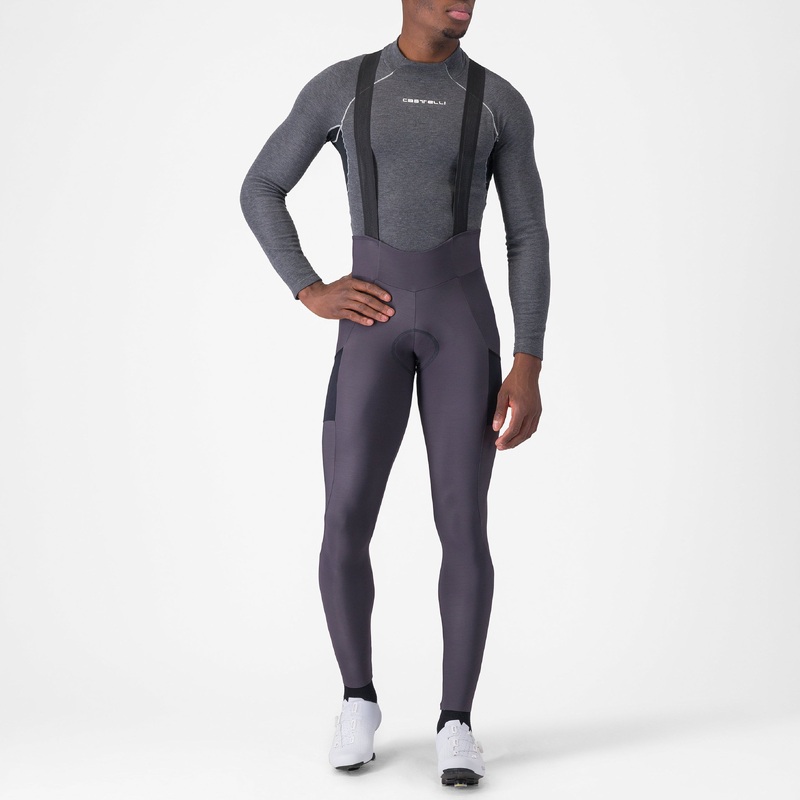 Castelli Unlimited bib tight - Grey