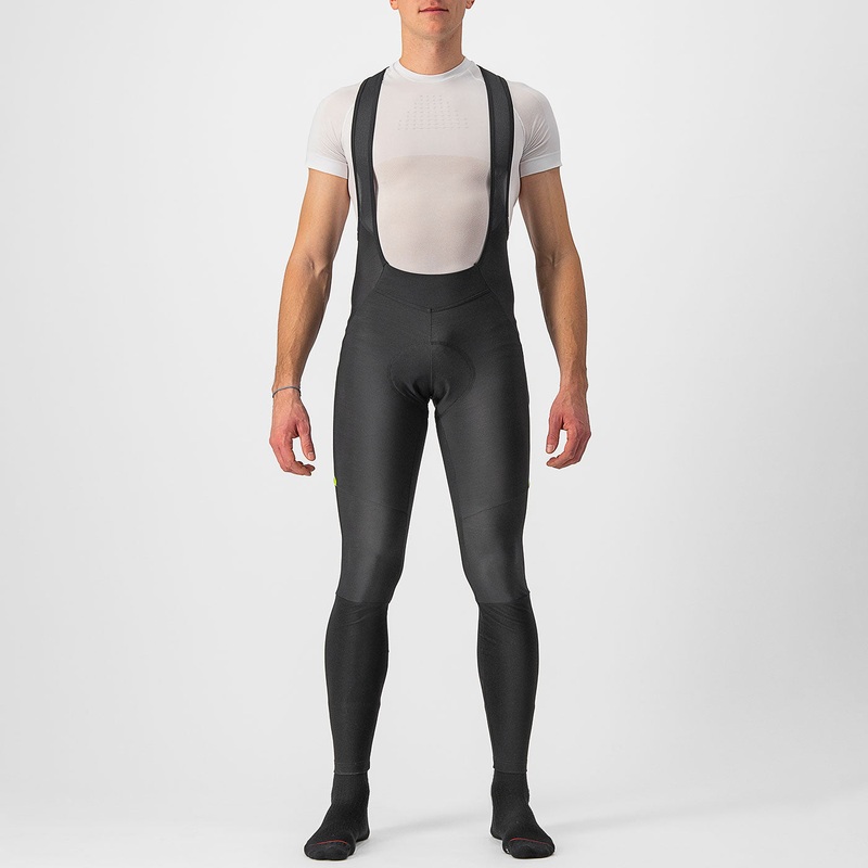 Castelli Velocissimo 5 bib tight - Black green