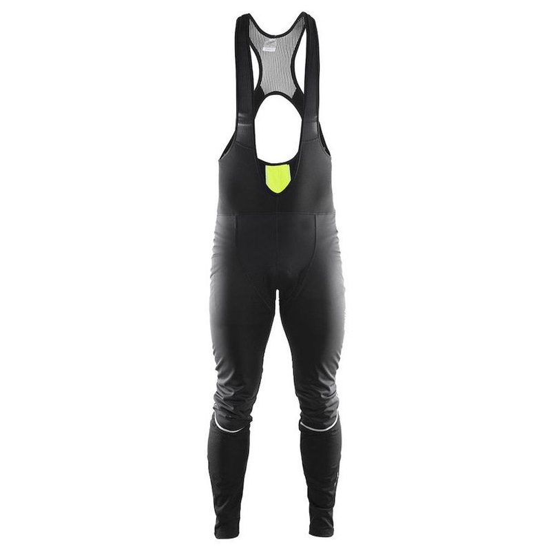 Craft Storm bibtight - Black Yellow