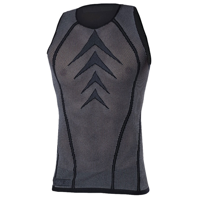 Biotex Powerflex Singlet Base Layer - Black Grey