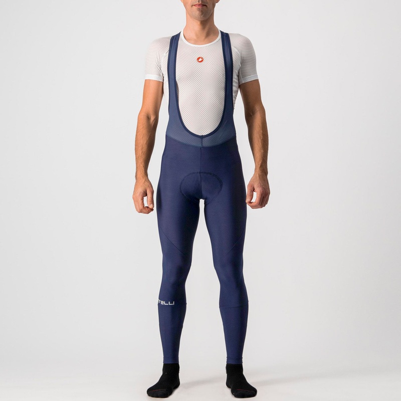 Castelli Entrata bib tight - Dark blue