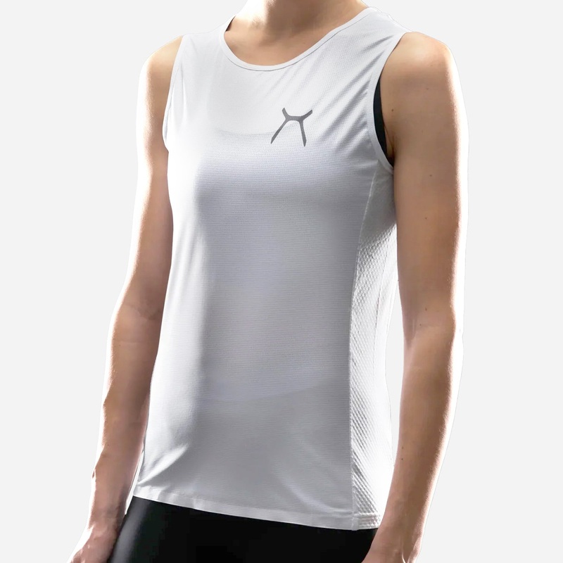 Hardskin Formulae Women Running Tank - White