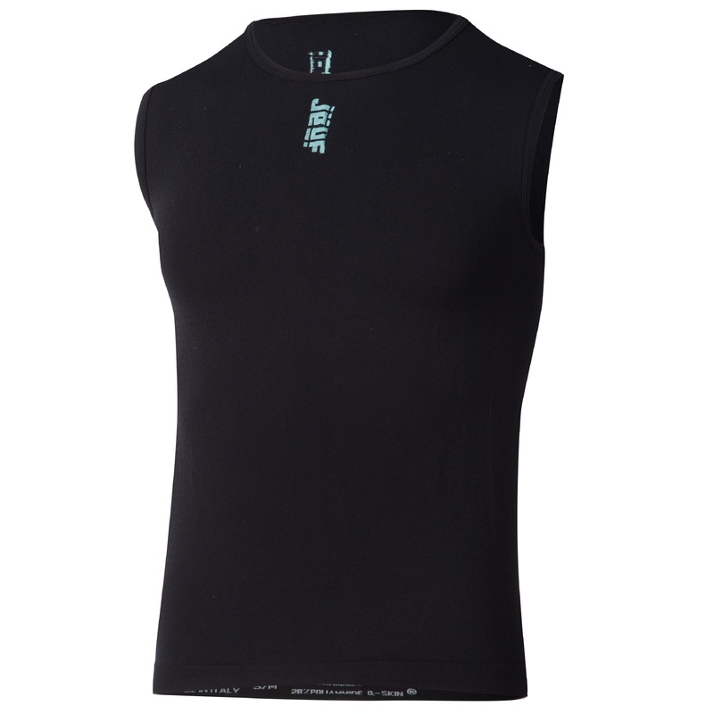 Juf Train sleeveless micromesh tank top -Black