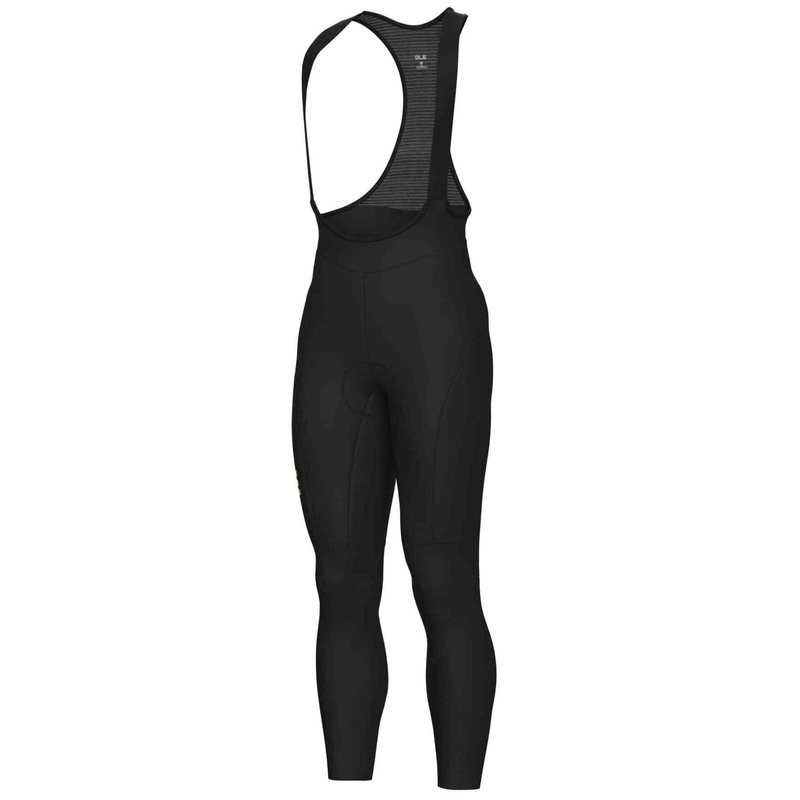 Ale Pragma Winter 2.0 bibtight - Black yellow