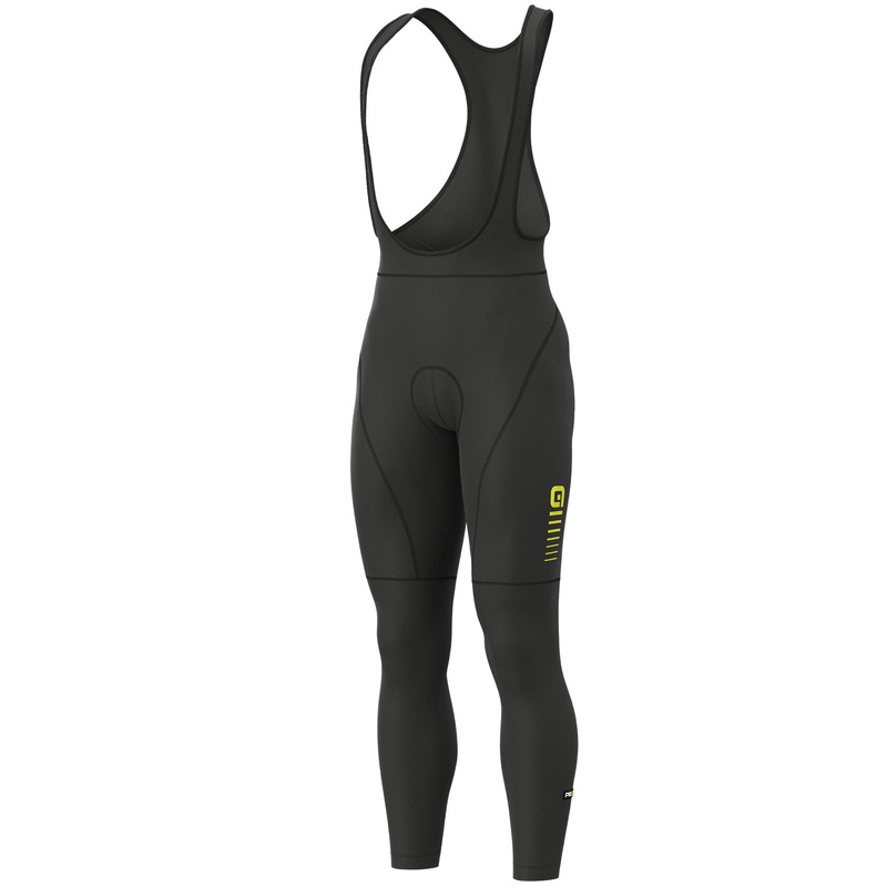 Ale PRR Road bibtight - Black yellow