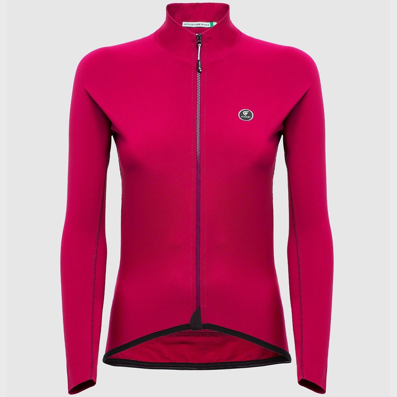 Pissei Prima Pelle long sleeves women jersey - Fuxia