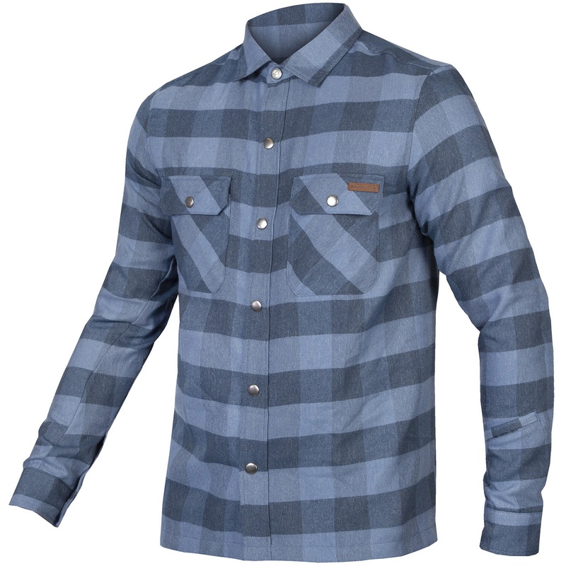Endura Hummvee Flanel shirt - Blue