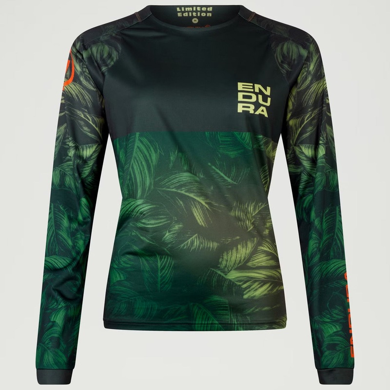 Endura Tropical Tee LTD long sleeve women jersey - Green