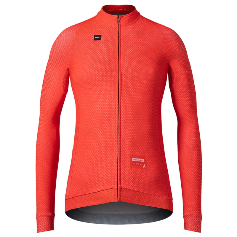 Gobik Hyder Vermilion women long sleeve jersey - Red