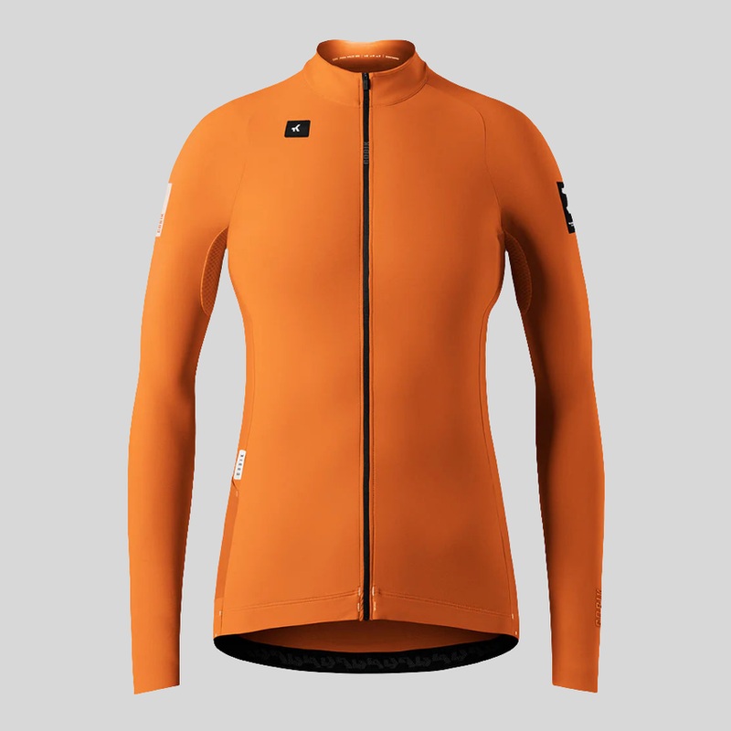 Gobik Pacer Solid 2.0 Thai long sleeves women jersey - Orange