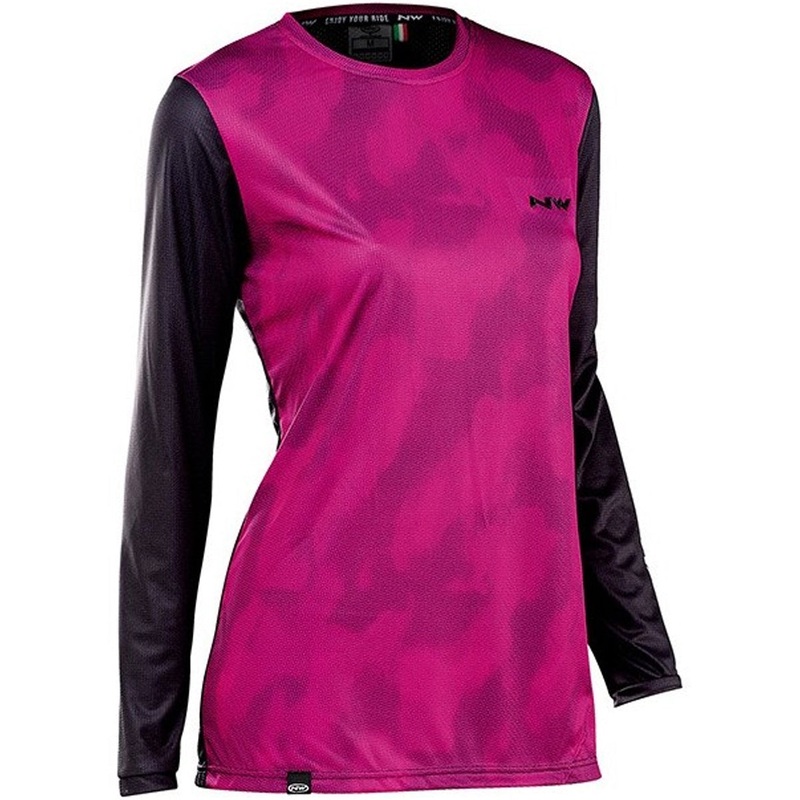 Northwave Edge long sleeve women jersey - Pink