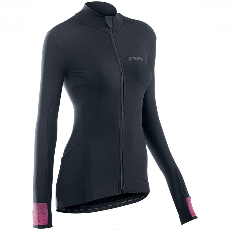Northwave Fahrenheit woman long sleeves jersey - Black violet