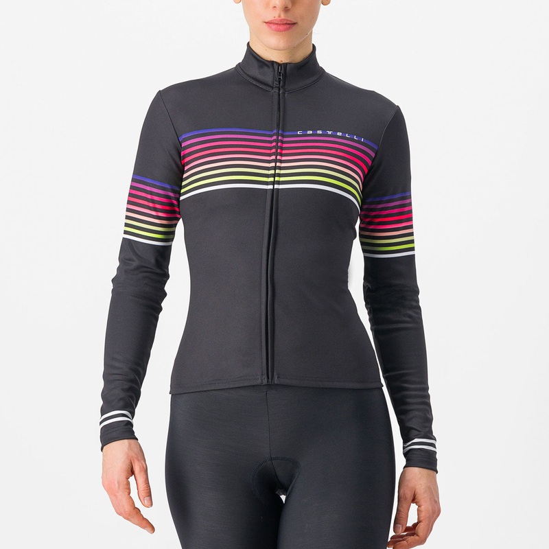 Castelli Ottanta women long sleeved jersey - Black