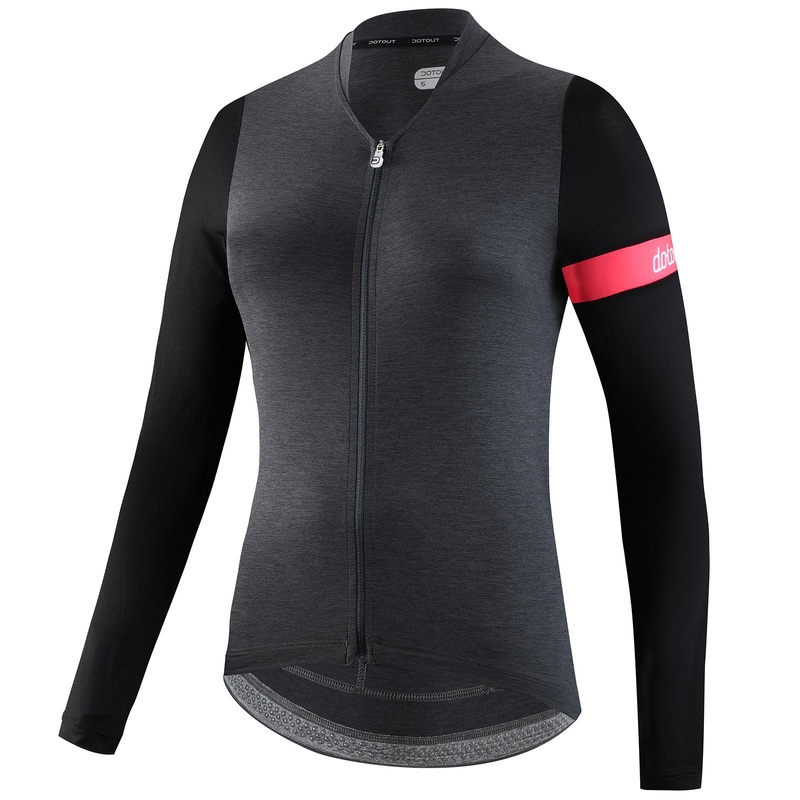 Dotout Block woman long sleeves jersey - Grey