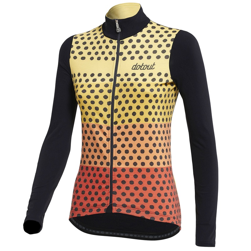 Dotout Fanatica Wool woman long sleeves jersey - Yellow orange