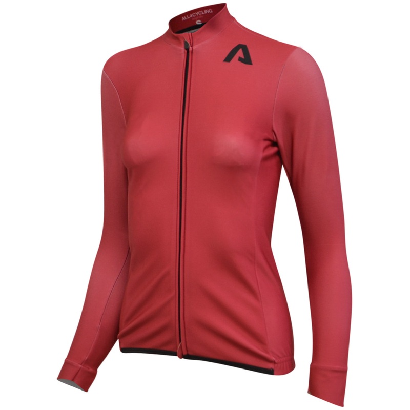 Idro long sleeves jersey woman - Bordeaux