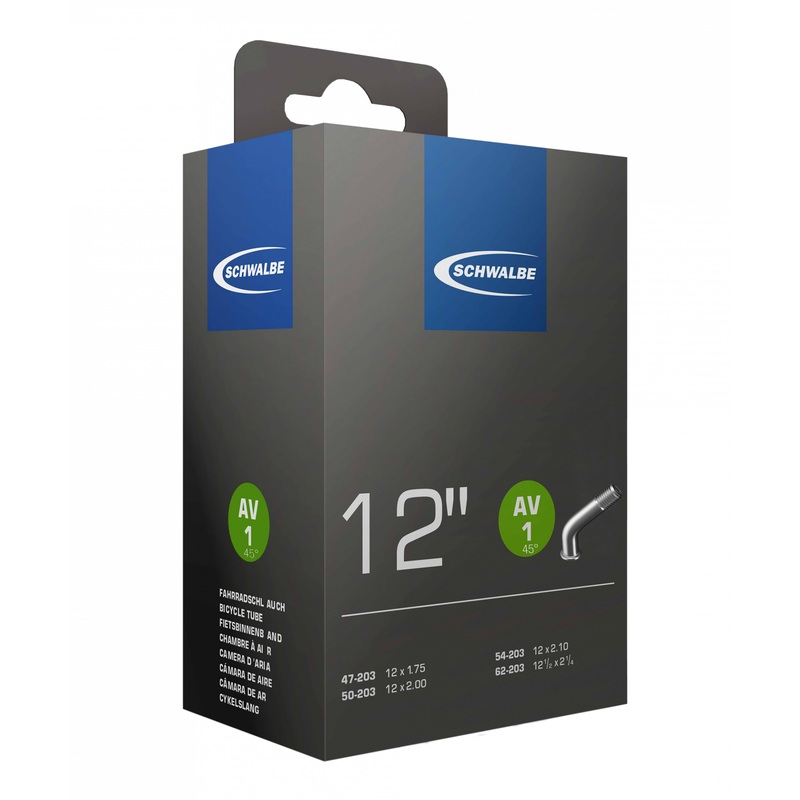 Schwalbe AV1 12x1.75/2.10 inner tube - 45 valve