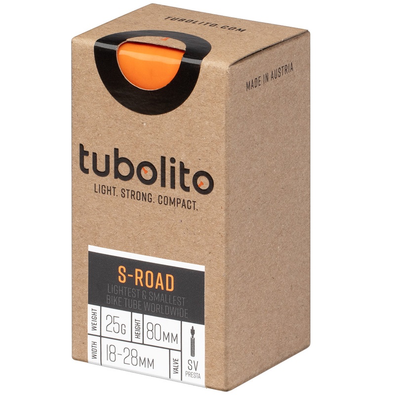 Tubolito S-tubo road 700x18/28c inner tube - Valve 60 mm