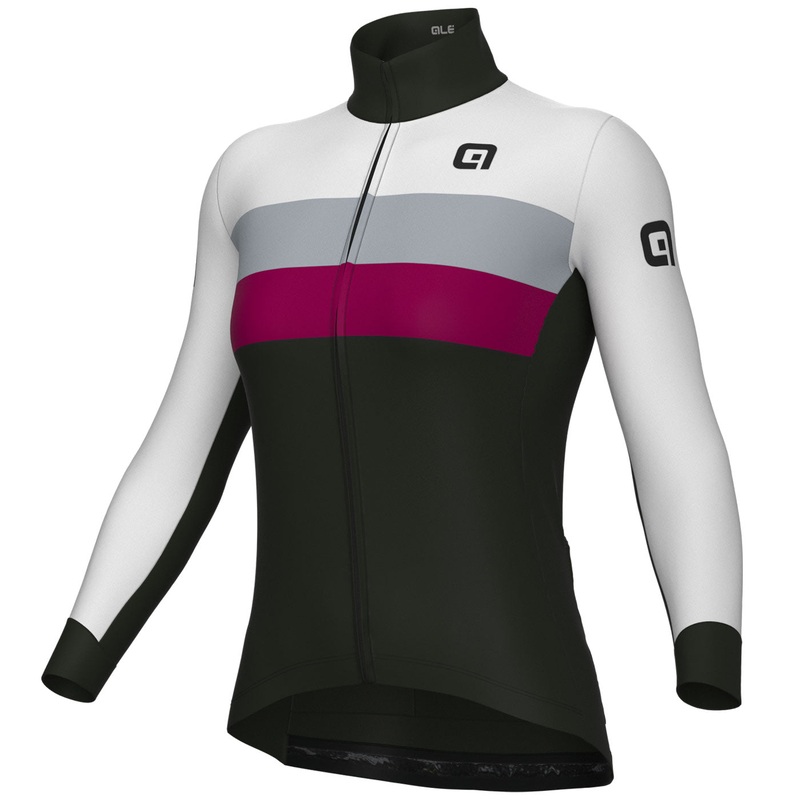 Ale Off Road Gravel Chaos long sleeve woman jersey - Grey