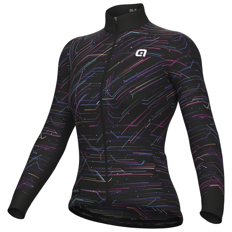 Ale PR-E Byte women long sleeve jersey - Black