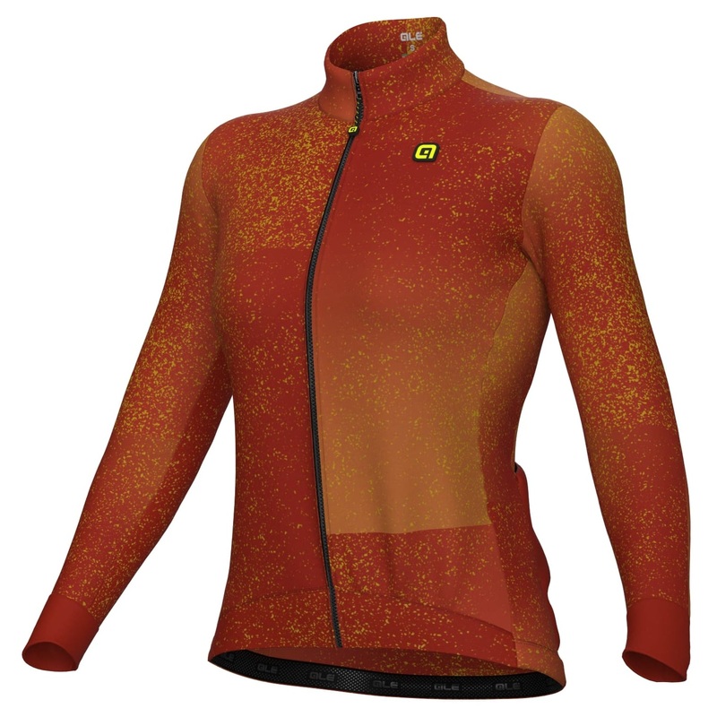 Ale PR-E Stellar women long sleeve jersey - Red