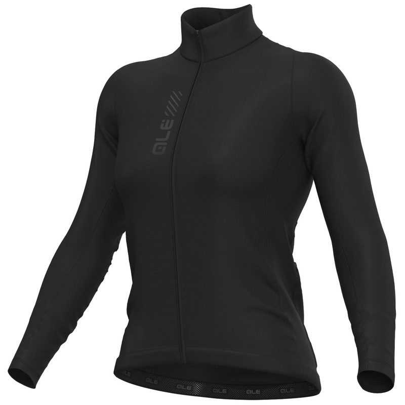 Ale Pragma Color Block women long sleeve jersey - Black