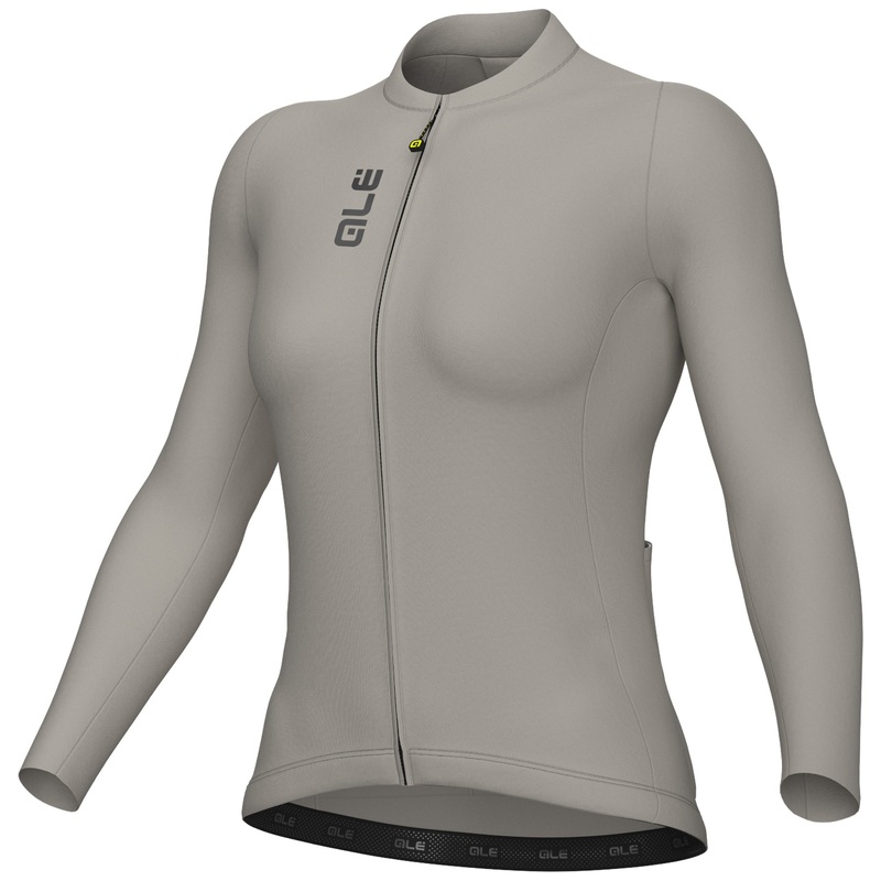 Ale Pragma Color block women long sleeve jersey - Grey