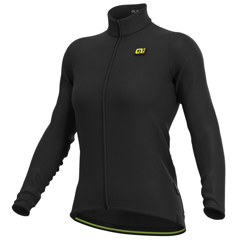 Ale R-EV1 Warm Race woman long sleeve jersey - Black