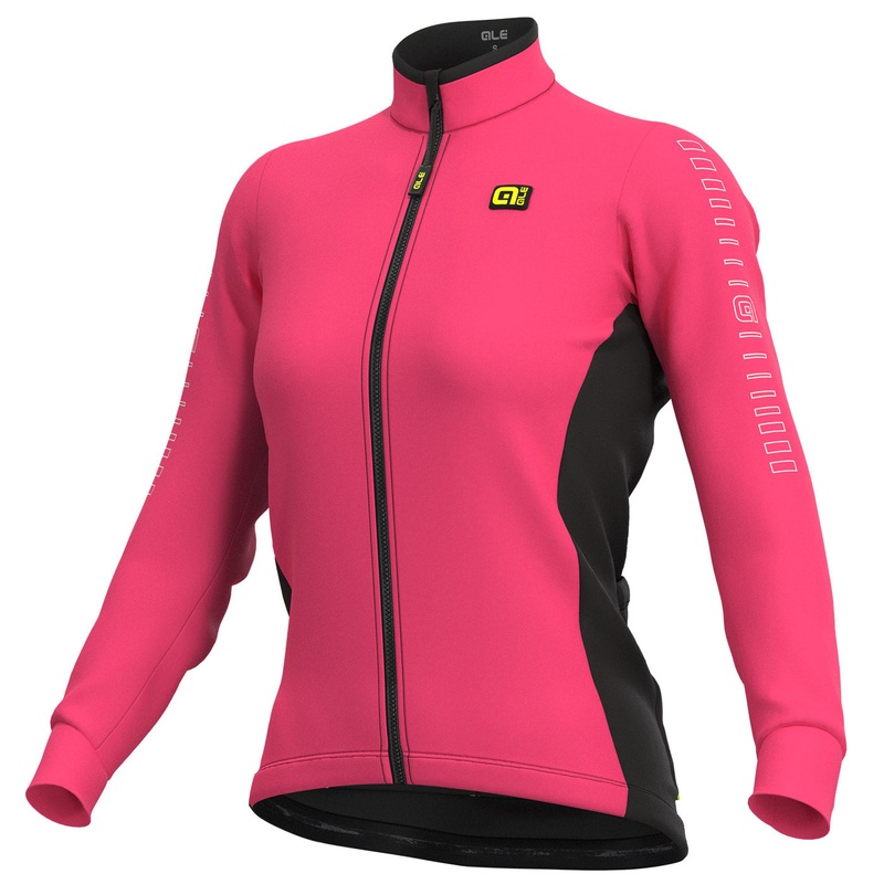 Ale Solid Fondo woman long sleeve jersey - Pink