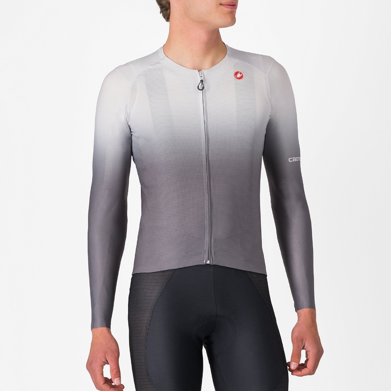 Castelli UPF long sleeve jersey - Grey