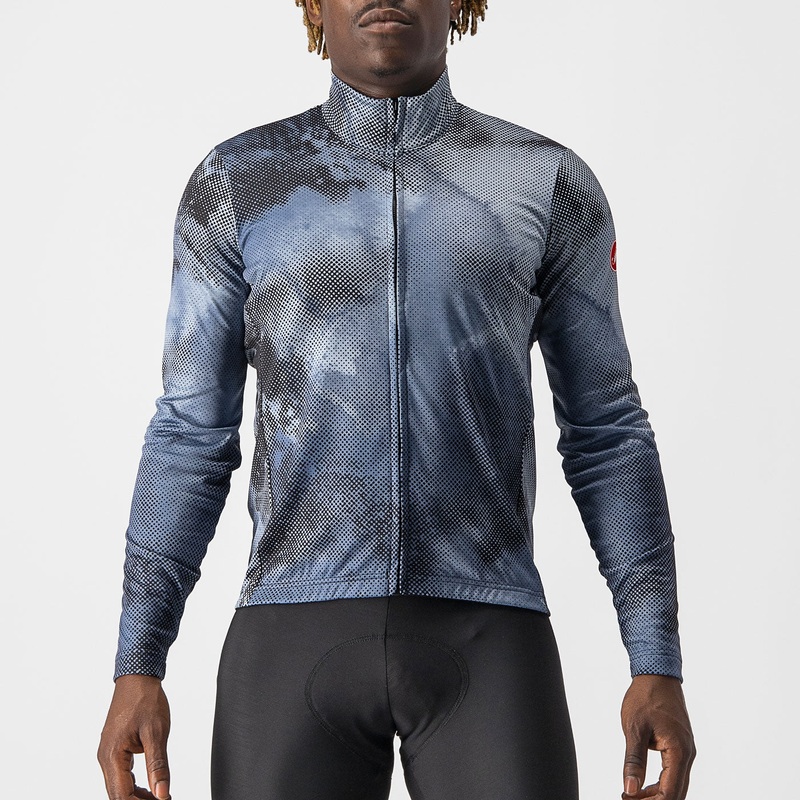 Castelli Ventaglio long sleeves jersey - Light blue