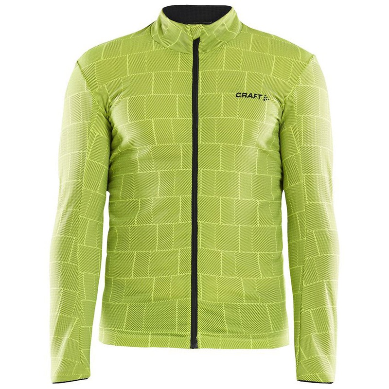 Craft Ideal Thermal M long sleeves jersey - Yellow