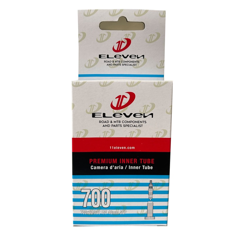 Eleven 700x23/32C inner tube - Removable valve 48 mm