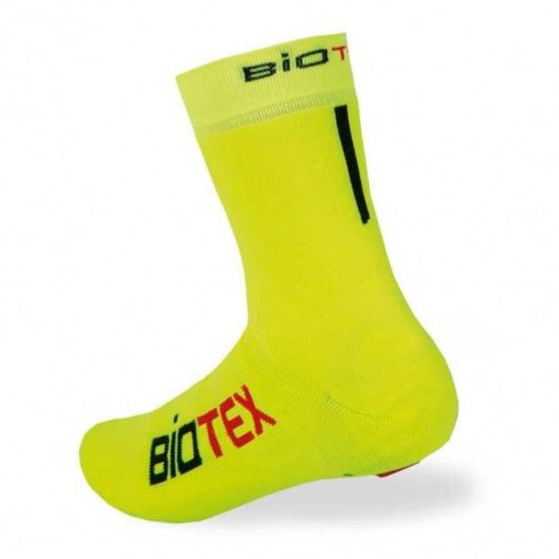 Biotex shoe cover sock - Yellow fluo