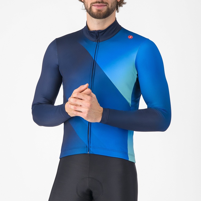 Castelli Amplify long sleeved jersey - Blue