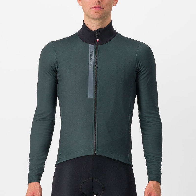 Castelli Entrata long sleeved jersey - Green