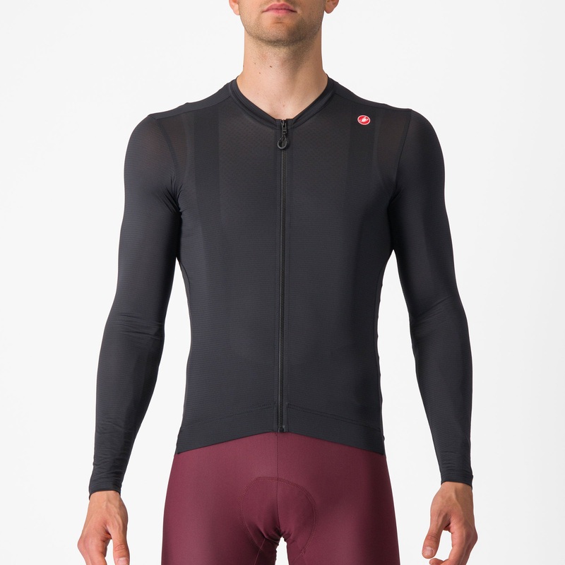 Castelli Espresso long-sleeved jersey - Black