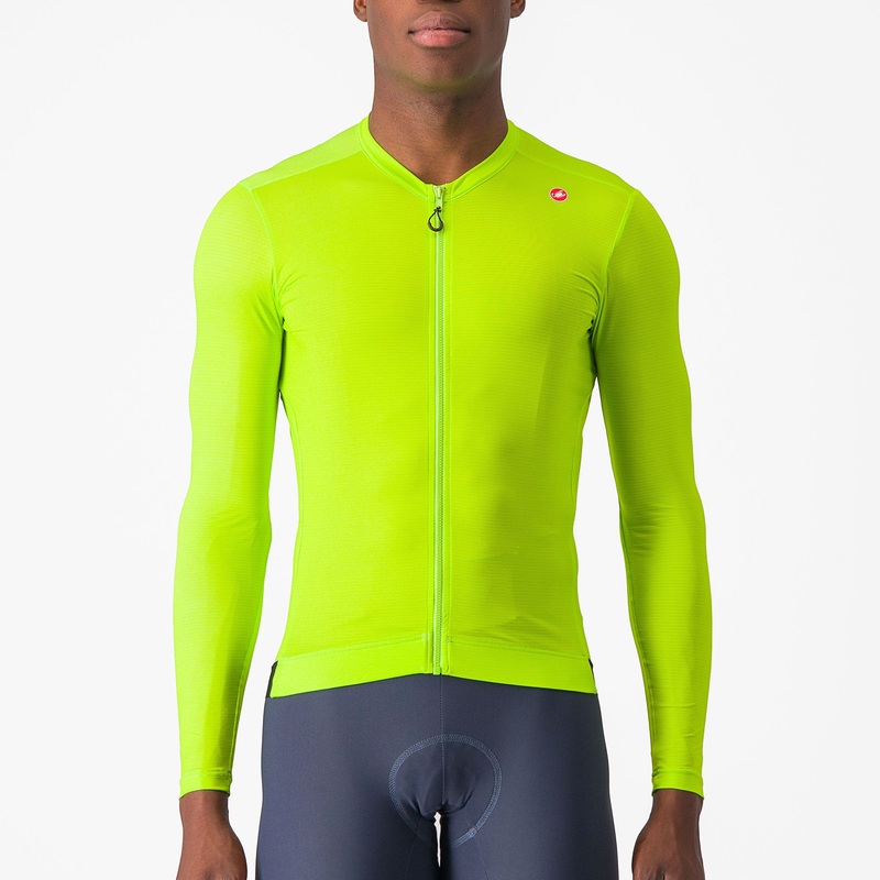 Castelli Espresso long-sleeved jersey - Yellow