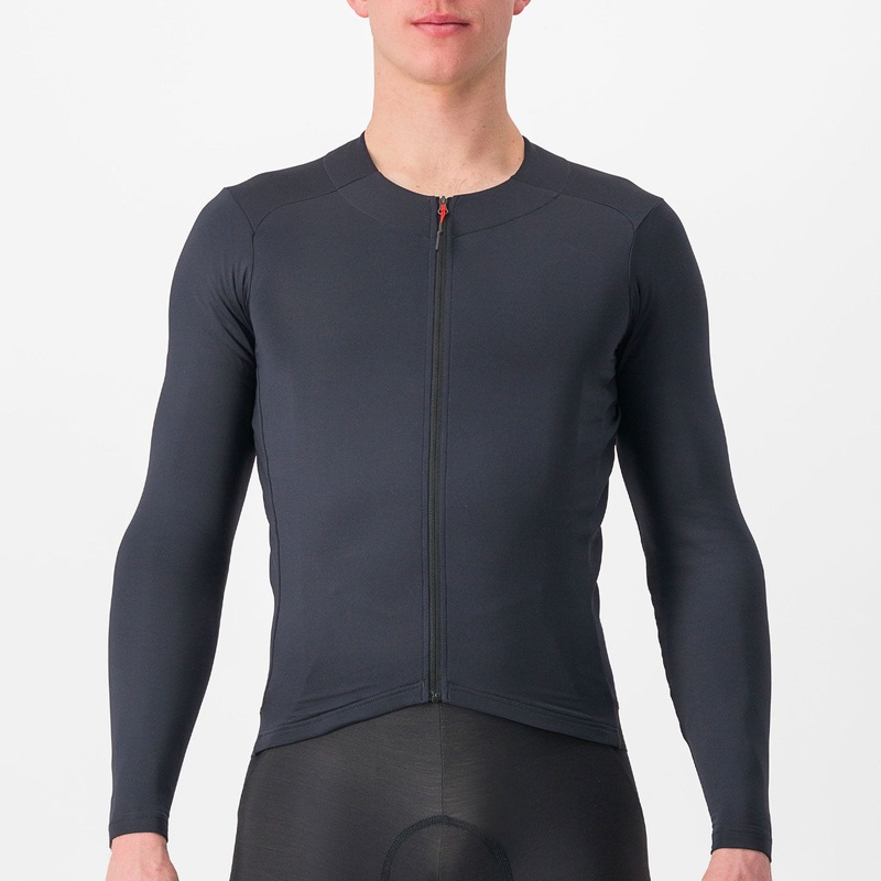 Castelli Fly long sleeves jersey - Black