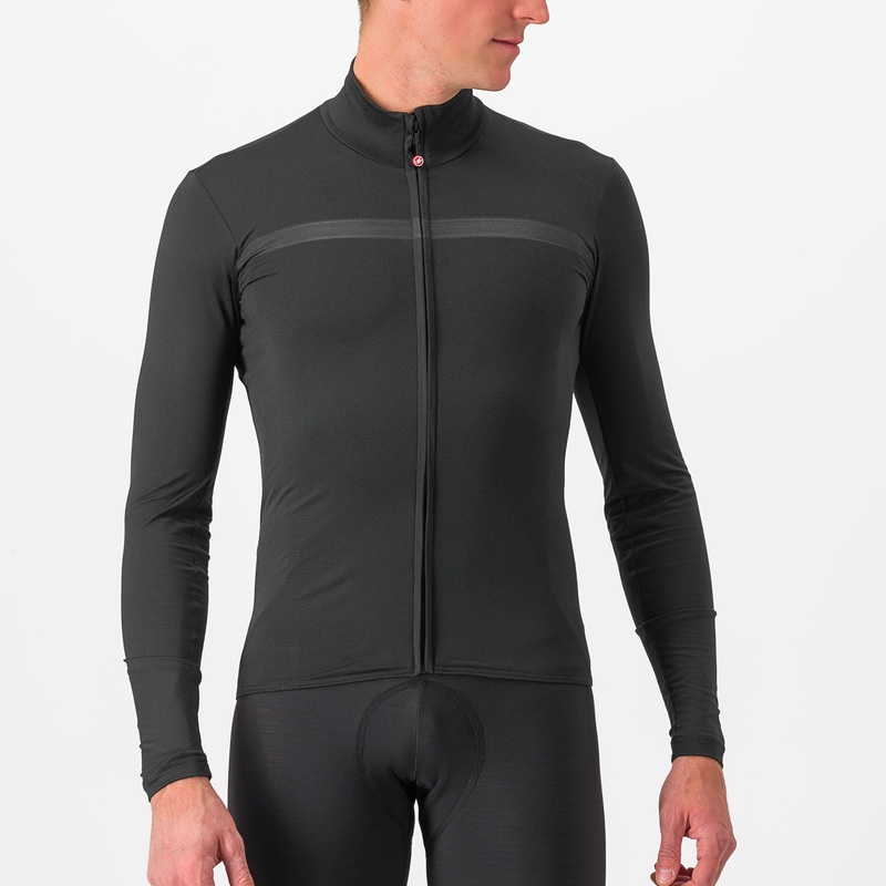 Castelli Pro Mid long sleeves jersey - Black