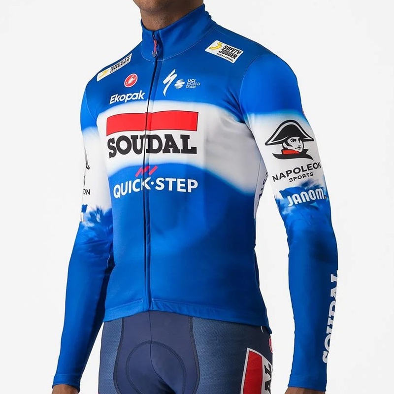 Castelli Soudal Quick-Step 2024 Thermal long sleeve jersey