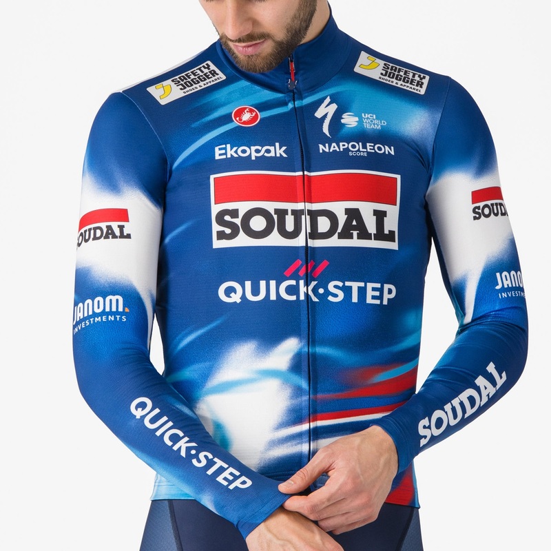 Castelli Soudal Quick-Step 2025 Pro Thermal Mid long sleeve jersey