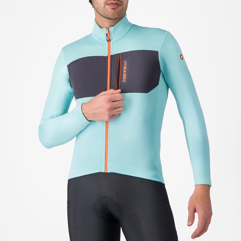 Castelli Unlimited Trail 2 long-sleeve jersey - Light blue