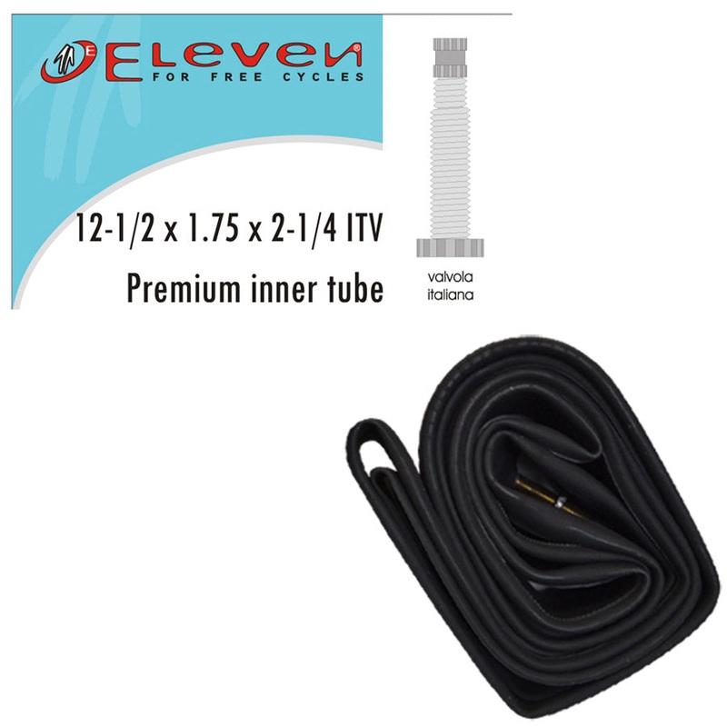 Eleven Inner Tube 12-1/2 x 1.75 x 2-1/4 - Valve Italian