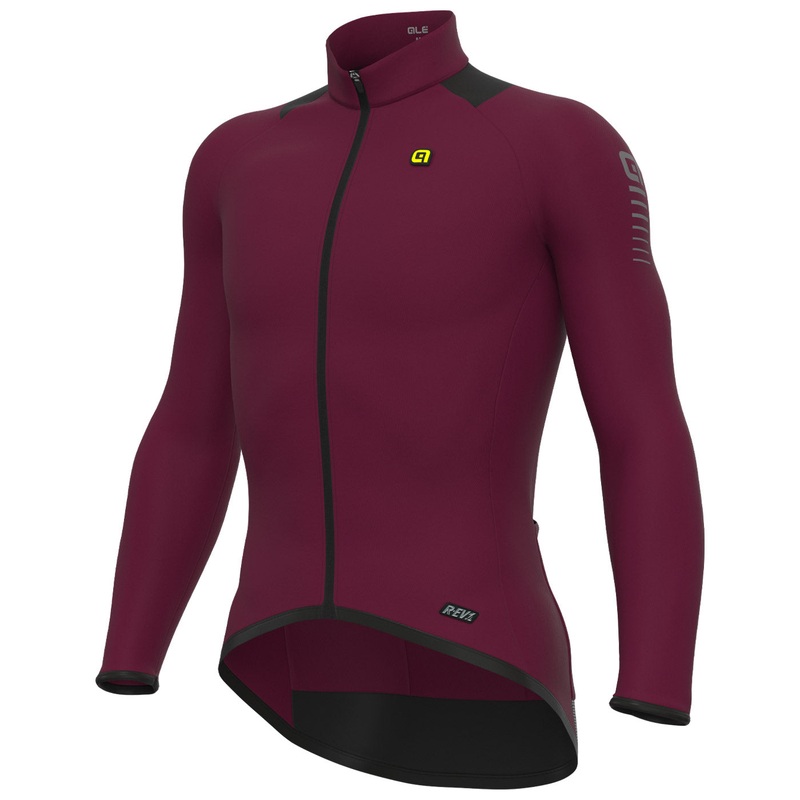 Ale R-EV1 Thermal long sleeve jersey - Bordeaux