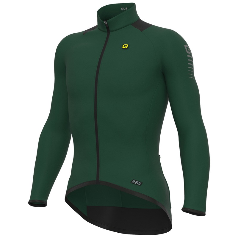 Ale R-EV1 Thermal long sleeve jersey - Green