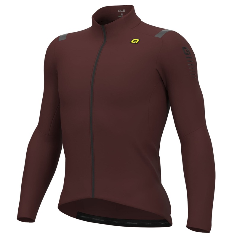 Ale R-EV1 Warm Race long sleeve jersey - Bordeaux