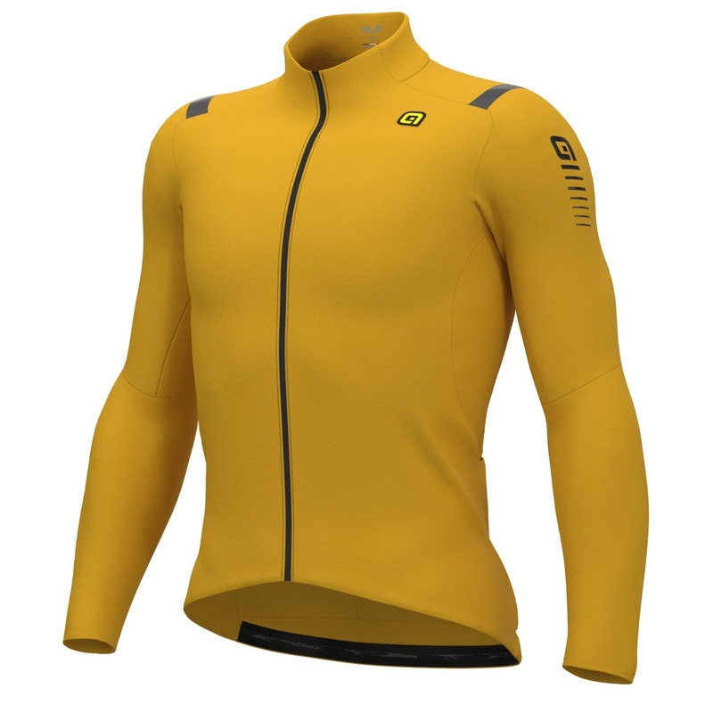 Ale R-EV1 Warm Race long sleeve jersey - Yellow