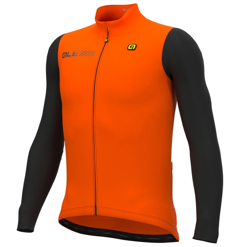 Ale Solid Fondo 2.0 long sleeve jersey - Orange